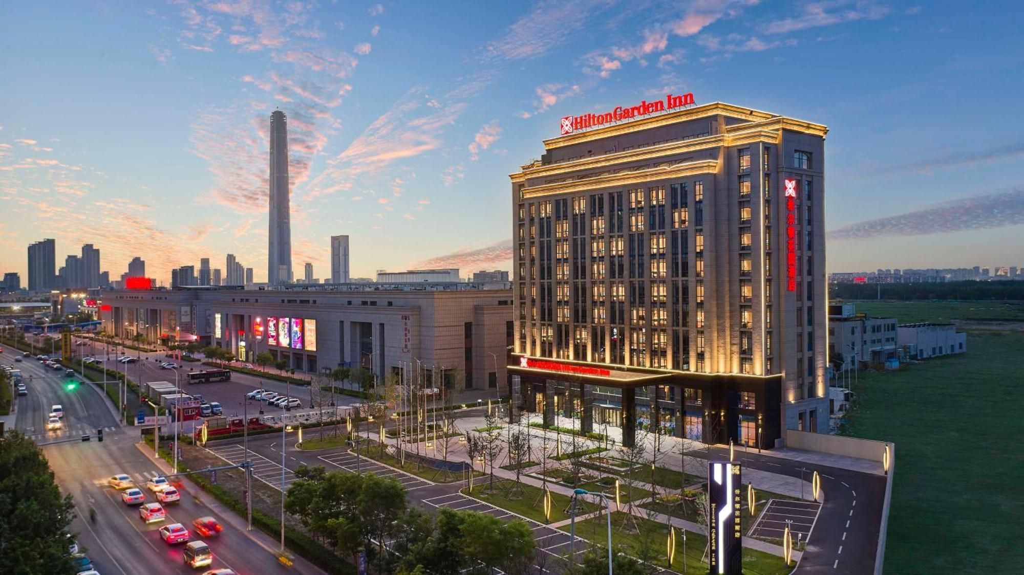 Hilton Garden Inn Tianjin Huayuan المظهر الخارجي الصورة